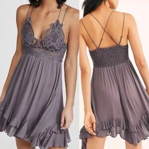 Free People Adella Slip dress